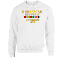 Load image into Gallery viewer, Dominican Republic Intervention Veteran W  Exp Svc T Shirt
