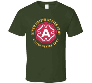 Army  - Ninth United States Army - Us Army W Ssi X 300 T Shirt