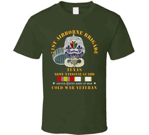 Army - 1st Airborne Brigade - Txarng - Cold War Veteran W Cold Svc  X 300 Classic T Shirt, Crewneck Sweatshirt, Hoodie, Long Sleeve