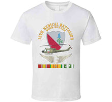 Load image into Gallery viewer, 15th Medical Battalion - Vietnam W Doorgunner Wings W Vn Svc X 300 T Shirt
