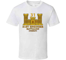 Load image into Gallery viewer, Army - 31st Engineer Battalion (combat) W Eng Branch Classic T Shirt, Crewneck Sweatshirt, Hoodie, Long Sleeve
