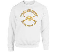 Load image into Gallery viewer, Army - 442nd Infantry Regiment - 100th Infantry Battalion - Us Army W Br X 300 Classic T Shirt, Crewneck Sweatshirt, Hoodie, Long Sleeve
