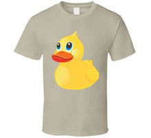 Load image into Gallery viewer, Yellow Rubber Duck - Oblique Left Front Ladies T Shirt
