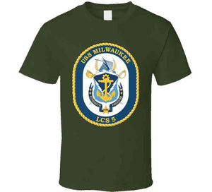 Navy - Uss Milwaukee (lcs-5) Wo Txt X 300 T Shirt