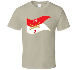 3rd Squadron, 11th Armored Cavalry Regiment - Guidon - Waving T Shirt