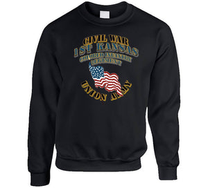 Civil War - 1st Kansas Colored Infantry Regiment - Usa X 300 T Shirt