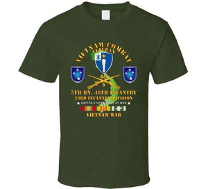 5th Bn 46th Infantry W Vn Svc T Shirt