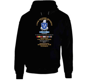 179th Infantry Regiment - Tomahawks - Afghanistan - Transition I - 2011 W Cib -  Oif - Afghan Svc X 300 T Shirt