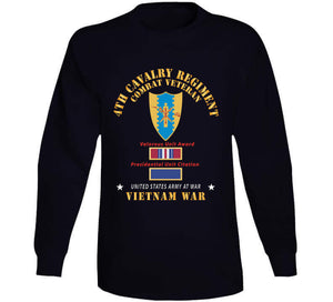 4th Cavalry Regiment - Vietnam War W Puc And Vua X 300 T Shirt