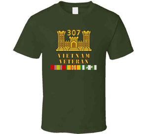 Army - 307th Engineer Battalion - Eng Branch - Vietnam Vet W Vn Svc Classic T Shirt, Crewneck Sweatshirt, Hoodie, Long Sleeve