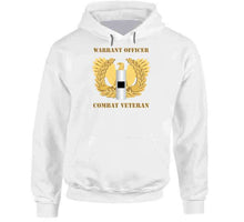 Load image into Gallery viewer, Emblem - Warrant Officer - Wo1 - Combat Veteran X 300 Classic T Shirt, Crewneck Sweatshirt, Hoodie, Long Sleeve
