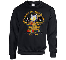 Load image into Gallery viewer, Army - 5th Squadron, 17th Cavalry - 2nd Id W Map W Korea Svc Classic T Shirt, Crewneck Sweatshirt, Hoodie, Long Sleeve
