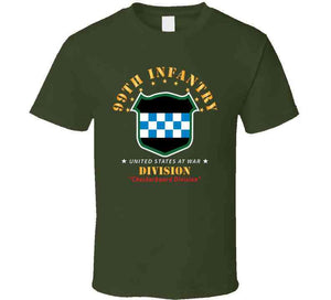 99th Infantry Division - Checkerboard Division X 300 T Shirt