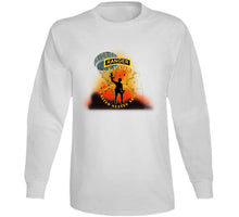 Load image into Gallery viewer, Army - Infantry - Follow Me - Ranger Tab - Paratrooper - Battleground X 300 Classic T Shirt, Crewneck Sweatshirt, Hoodie, Long Sleeve
