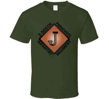 Load image into Gallery viewer, 505th Parachute Infantry Regiment - J Sticker For 2nd Battalion, 505th  Pir X 300 T Shirt
