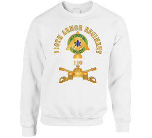 110th Armor Regiment - Dui  W Ar Branch X 300 T Shirt