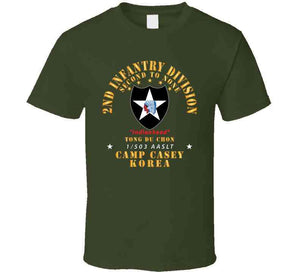 2nd Infantry Div - Camp Casey Korea - Tong Du Chon - 1-503 Aaslt X 300 T Shirt