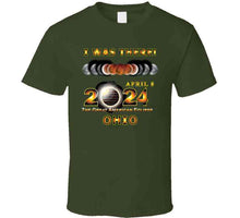 Load image into Gallery viewer, Total Eclipse - 2024 - I Was There W Yellow Outline - Ohio T Shirt
