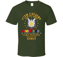 Load image into Gallery viewer, Army - 5th Squadron 17th Cavalry - Air Cav - Camp Stanton - Korea W Kdsm Svc T Shirt

