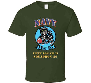 Big Navy - Fleet Logistics Squadron 50 - Ssi X 300 Classic T Shirt, Crewneck Sweatshirt, Hoodie, Long Sleeve