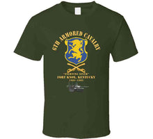Load image into Gallery viewer, Army - 6th Acr W Cav Br  Ft Knox Kentucky - 1981-1985 W M1 Green X 300 T Shirt
