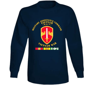 Army - Military Assistance Cmd Vietnam - Macv - Vietnam War W Svc Classic T Shirt, Crewneck Sweatshirt, Hoodie, Long Sleeve