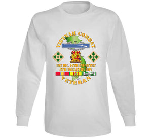 Army - Vietnam Combat Infantry Veteran W 1st Bn 14th Inf - 4th Id Ssi Classic T Shirt, Crewneck Sweatshirt, Hoodie, Long Sleeve