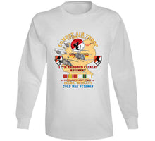 Load image into Gallery viewer, Cbt Air Troop, Cat, 11acr, Fulda Gap, Germany - Kiowa W Map W Cold Svc T Shirt
