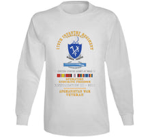 Load image into Gallery viewer, 179th Infantry Regiment - Tomahawks - Afghanistan - Consolidation Iii - 2011 W Cib -  Oif - Afghan Svc X 300 T Shirt
