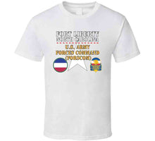 Load image into Gallery viewer, Army - Fort Liberty North Carolina - Us Army Forces Command (forscom) Ssi - Dui X 300 T Shirt
