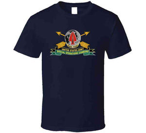 Army - Us Army Special Operations Command - Dui - New W Br - Ribbon X 300 Classic T Shirt, Crewneck Sweatshirt, Hoodie, Long Sleeve