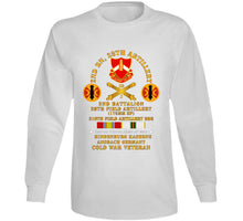 Load image into Gallery viewer, Army - 2nd Bn 28th Artillery - 210th Fa Bde -  Hindenburg Kaserne Ansbach Germany  W Cold Svc T Shirt

