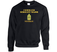 Load image into Gallery viewer, Command Sergeant Major - Veteran - Line X 300 - T Shirt
