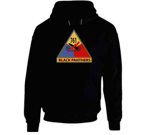 Army - 761st Tank Battalion SSI w Name Tape Classic T Shirt, Crewneck Sweatshirt, Hoodie, Long Sleeve