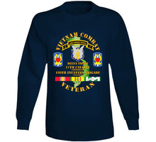 Load image into Gallery viewer, Vietnam Combat Veteran W D Troop - 17th Cav - 199th Inf Bde W Svc T Shirt
