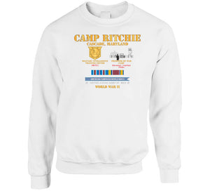 Camp Ritchie - Cascade, Maryland - Mitc, Pow Camp W Svc Amcam - Wwii X 300 T Shirt