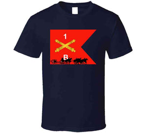 Union Army - Bravo Battery 1st Rhode Island Light Artillery With Guidon In Back Classic T Shirt, Crewneck Sweatshirt, Hoodie, Long Sleeve