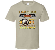 Load image into Gallery viewer, Total Eclipse - 2024 - I Was There W Yellow Outline - Arkansas T Shirt
