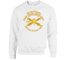 Load image into Gallery viewer, Army - Svc Btry 1st Bn 83rd Field Artillery Regt - W Arty Branch Classic T Shirt, Crewneck Sweatshirt, Hoodie, Long Sleeve
