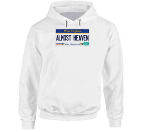 Govt - License - Wv - Almost Heaven Classic T Shirt, Crewneck Sweatshirt, Hoodie, Long Sleeve