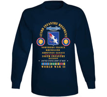 Load image into Gallery viewer, Army - 423rd Infantry Regiment, 106th Infantry Div - Northern France Rhineland Eur Wwii W Eur Svc X 300 T Shirt
