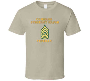 Command Sergeant Major - Csm Wtxt - Flat X 300 T Shirt