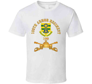 109th Armor Regiment - Dui  W Ar Branch X 300 Classic T Shirt, Crewneck Sweatshirt, Hoodie, Long Sleeve