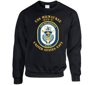 Navy - Uss Milwaukee (lcs-5) X 300 T Shirt