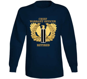 Emblem - Warrant Officer - Cw6 - Retired X 300 T Shirt