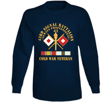 Load image into Gallery viewer, Army - 43rd Signal Battalion - Cold War Veteran W Cold Svc X 300 T Shirt
