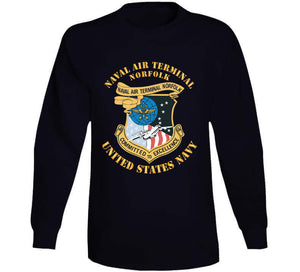 Navy - Naval Air Terminal Norfolk X 300 T Shirt