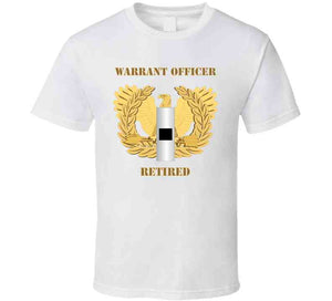 Emblem - Warrant Officer - Wo1 - Retired X 300 Classic T Shirt, Crewneck Sweatshirt, Hoodie, Long Sleeve