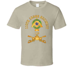 110th Armor Regiment - Dui  W Ar Branch X 300 T Shirt