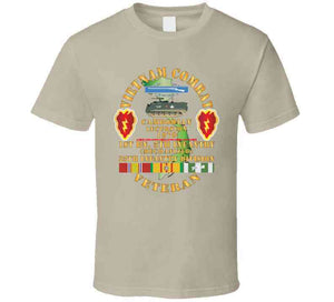 Army - Vietnam Combat Vet W 1st Bn 5th Inf - 25th Inf Div - Cambodian Incursion 1970 W Vn Svc X 300 T Shirt